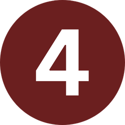 4 number icon