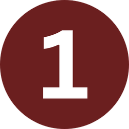 1 number icon