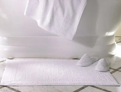 Cotton bath mat
