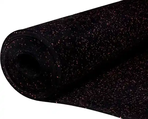 ZS-gym mat EPDM rubber red black