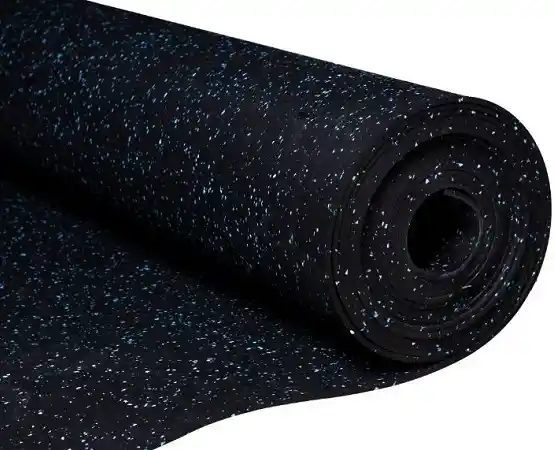 ZS-gym mat EPDM rubber blue black