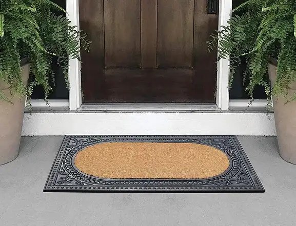 Custom door mat for door