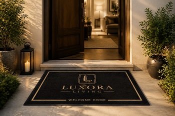 mat in front of home door