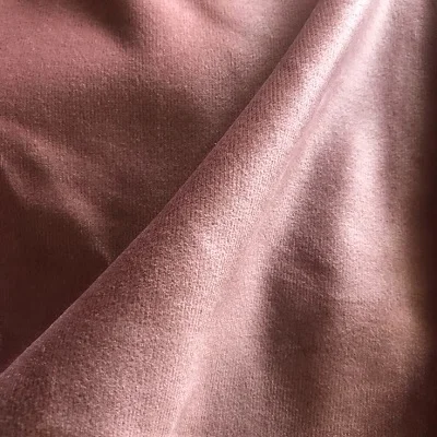 Velvet upholstery fabric