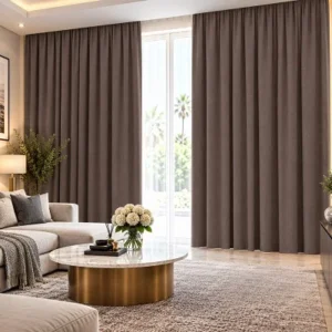 Brown Blackout Curtains