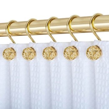 Curtains Rings in Golden Color