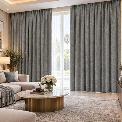 Grey Blackout Curtains